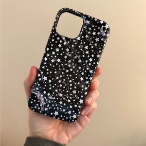 BURGA Starry Night Black iPhone 14 Phone Case